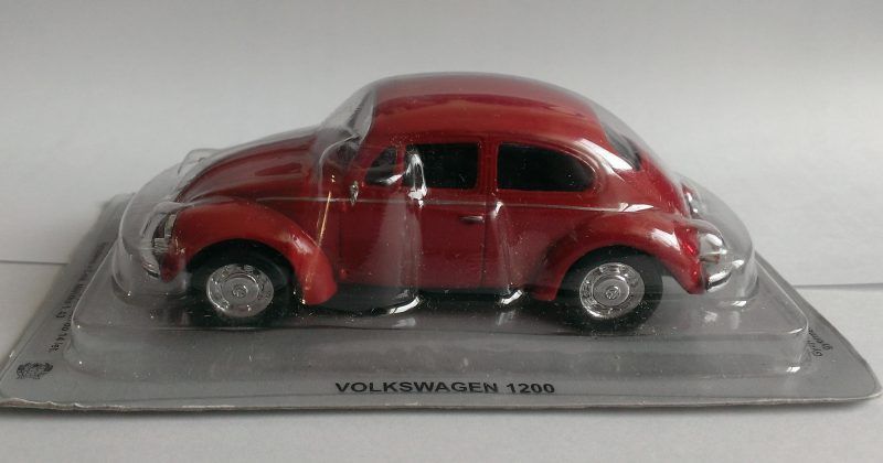 Macheta VW 1200 Beetle Kafer 1960 - DeAgostini 1/43 Masini de Legenda