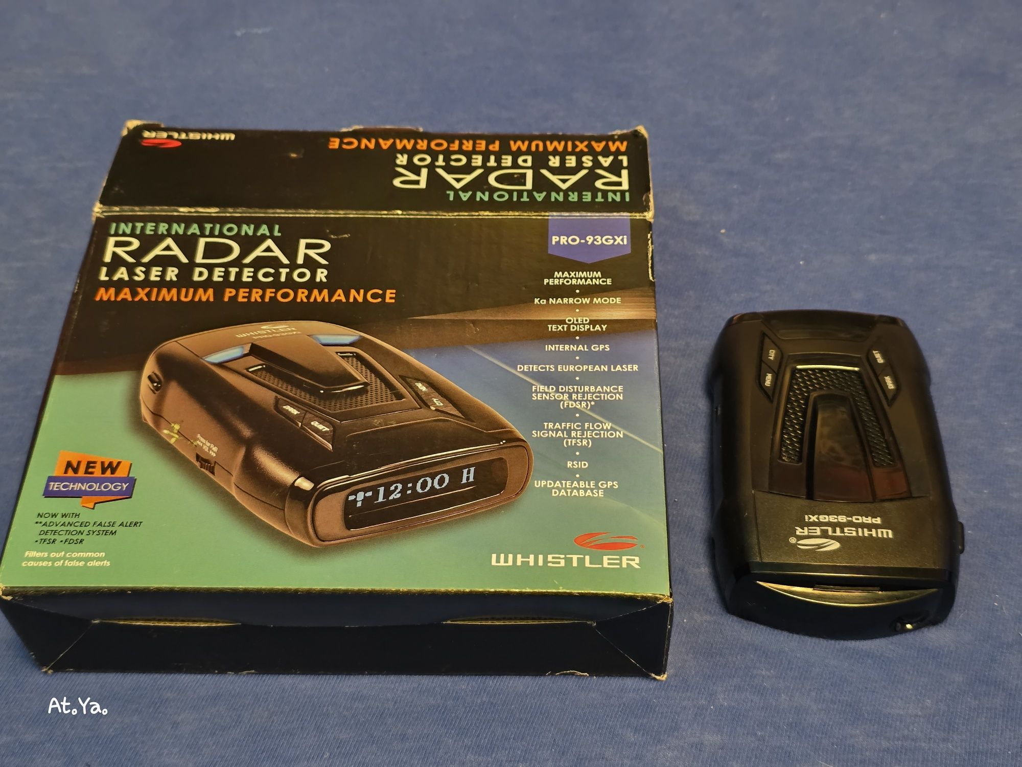 Радар детектор - Whistler PRO-93GXI