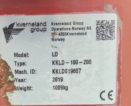 Vand plug Kverneland 3 cormane