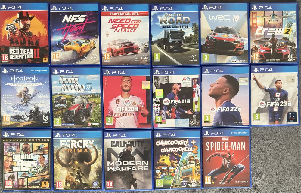 PS4 игри – отлично състояние!