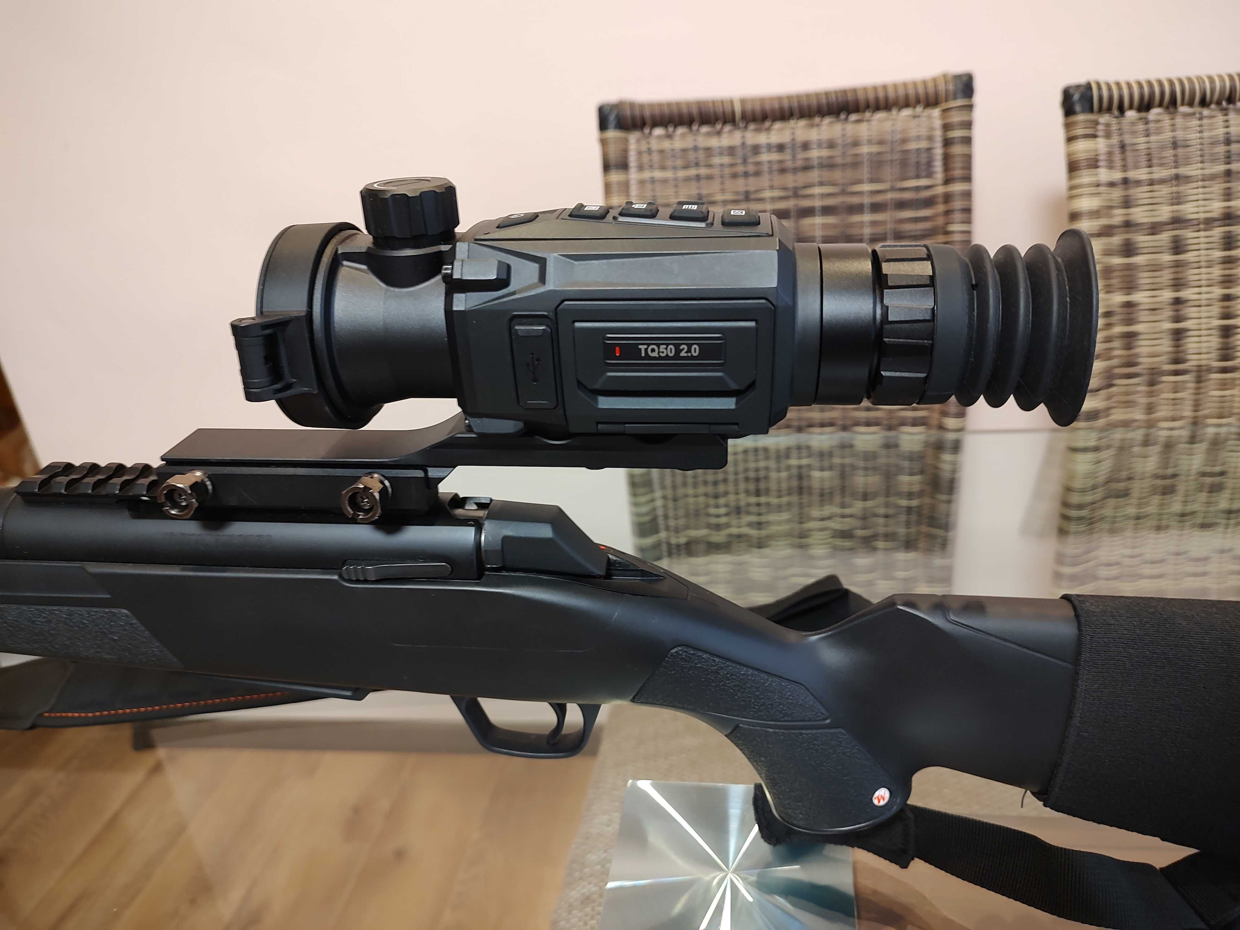 Термален прицел HIKMICRO Thunder 2.0 TQ50  12μm, 20mK, 640x512px, 50mm