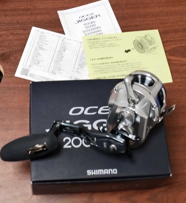Shimano 21 Ocea JIGGER 2001NR-XG Left Handle