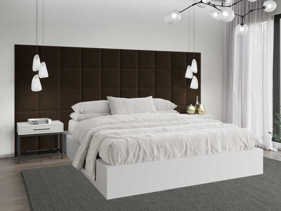 Panou decorativ tapitat – patrat