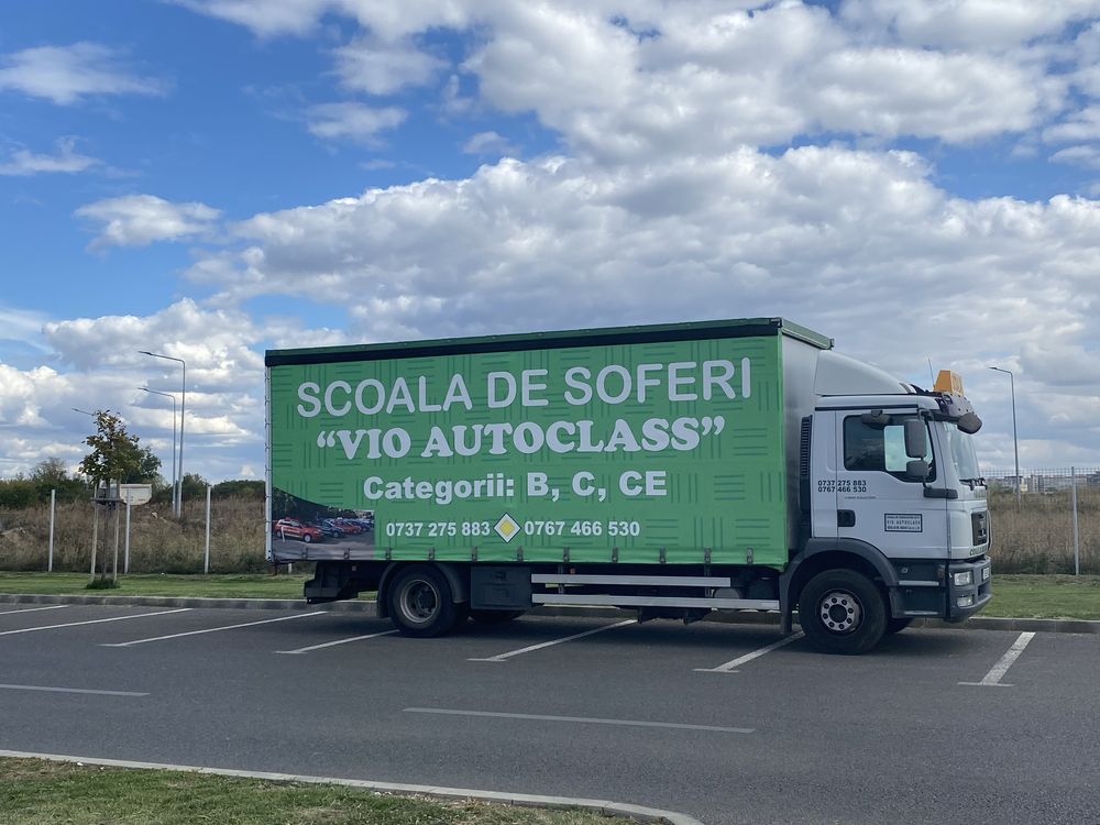 Vand camion Man  TGM 15250 scoala de soferi