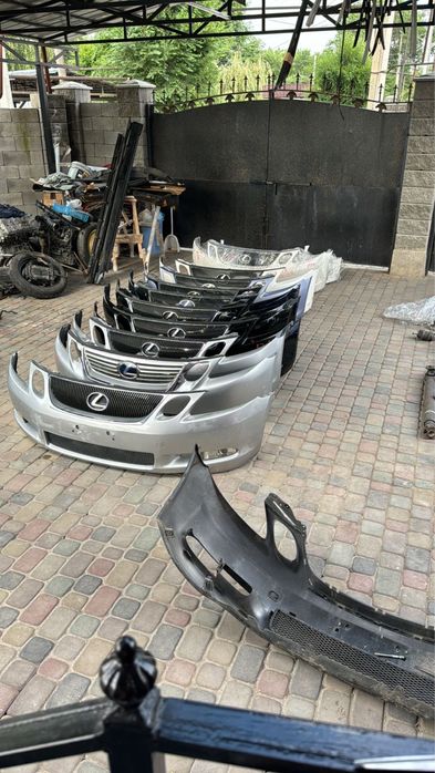 Бампера и фары привозные lexus gs 300 gs 350 gs 430