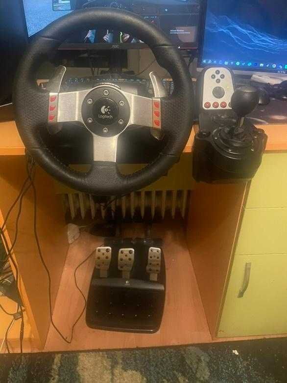 Волан Logitech g27 с Shifter