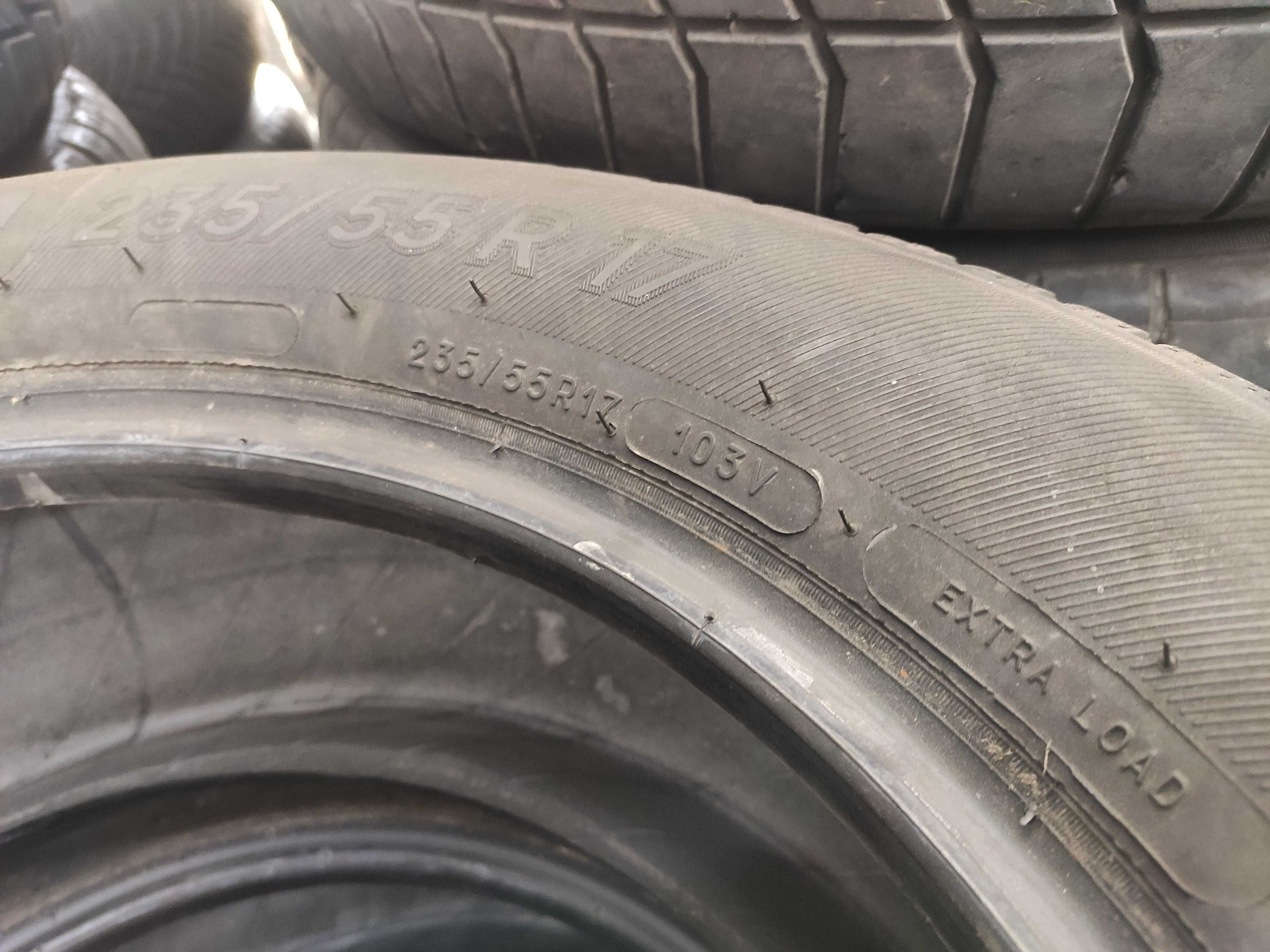2бр Всесезонни гуми 235 55 17 - Michelin