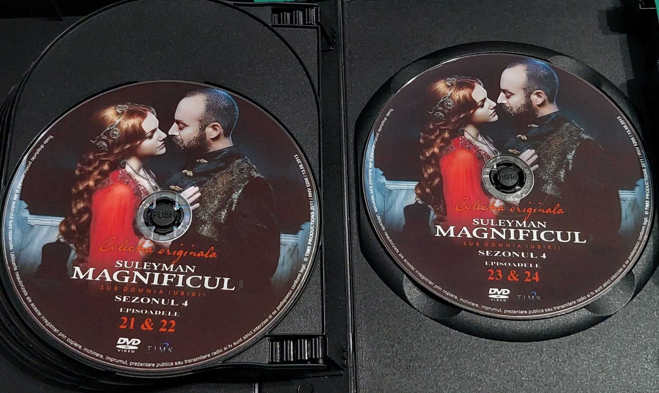 Suleyman Magnificul - Sezonul 4 - 23 DVD subtitrate limba romana