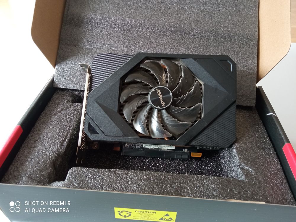 Видео карта AMD RADEON rx6600xt challenger itx 8GB