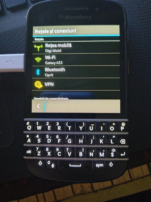 Vând Blackberry Q10 perfect funcțional