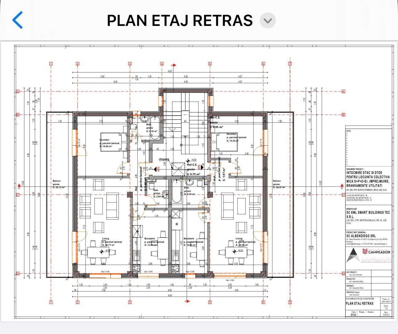 Apartamente cu 2 camere | Constructie noua | 900e/mp | Dej