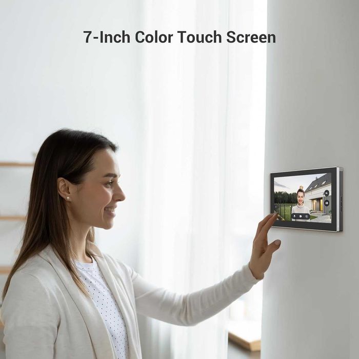 Смарт видеодомофон EZVIZ CP7 (2K, 7" дисплей, RFID)
