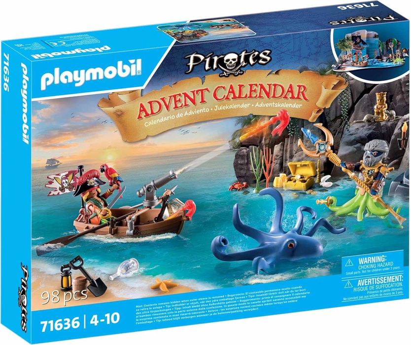 Конструктор Playmobil Пирати 71636 Коледен календар Плеймобил