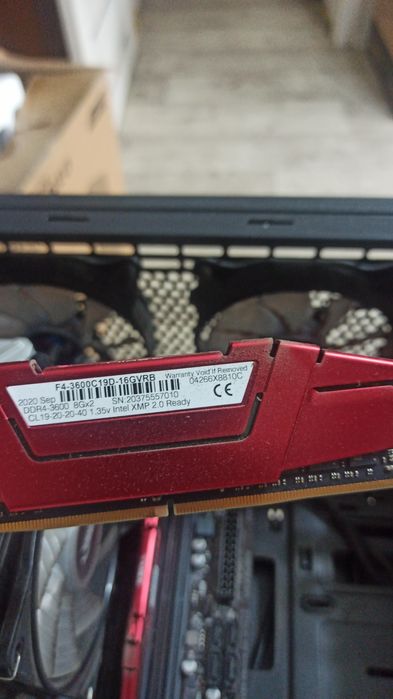 Продам материнскую плату + i5-10400f+ 16gb озу G-skill 3600mhz