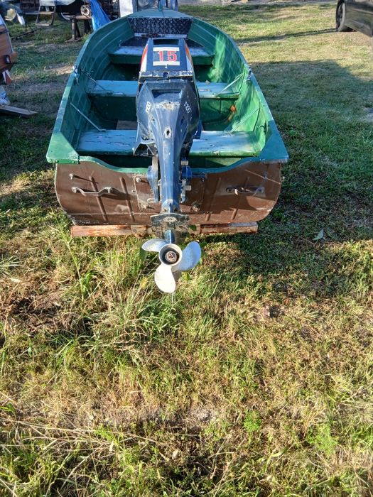 Barca aluminiu ital marine 370m motor yamaha 15hp2t