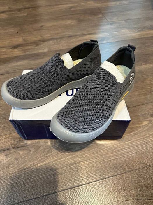 Мужские легкие тканевые слипоны (кроссовки)