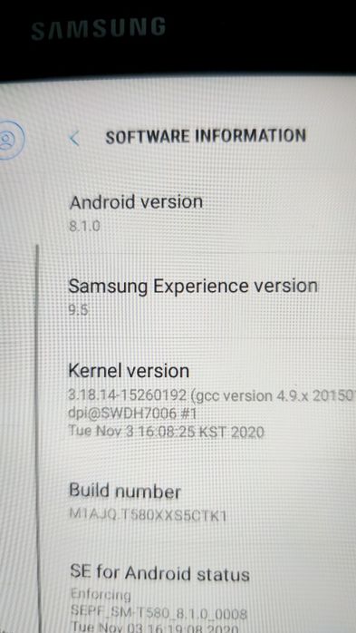 Tableta samsung galaxy tab a sm-t580