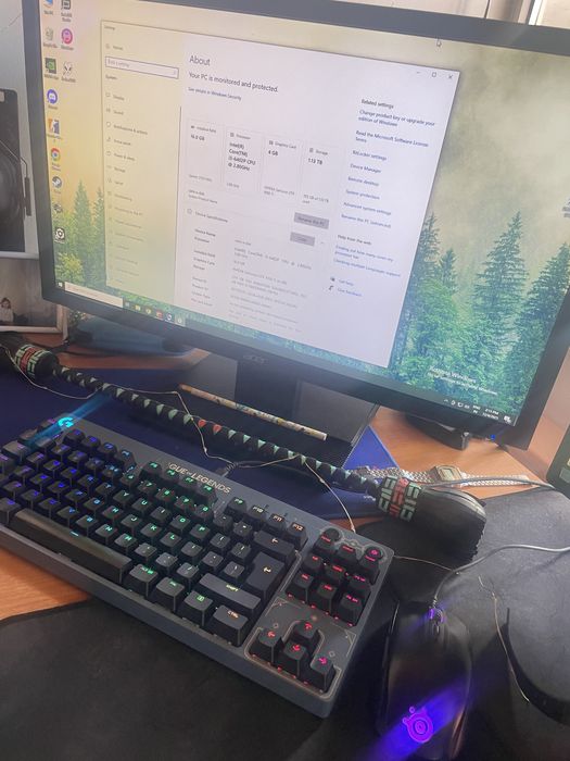 Pc setup mid gaming buget