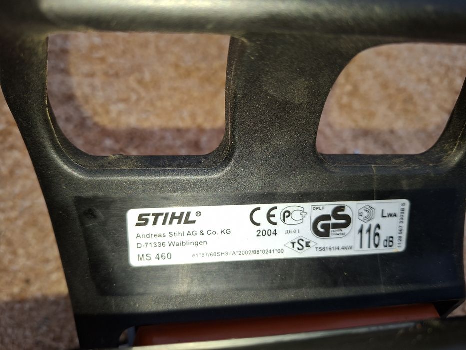 Stihl ms 460 motofierăstrău drujba sthil