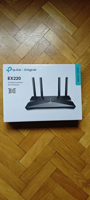 TP LINK EX 220 AX1800 двулентов Wi-Fi 6 рутер