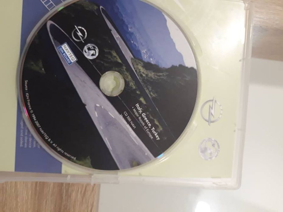 оригинална навигация Navteq CD 500 2011 година