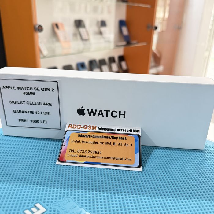 Apple Watch SE Gen 2 40MM Sigilat/Garantie/Cellulare
