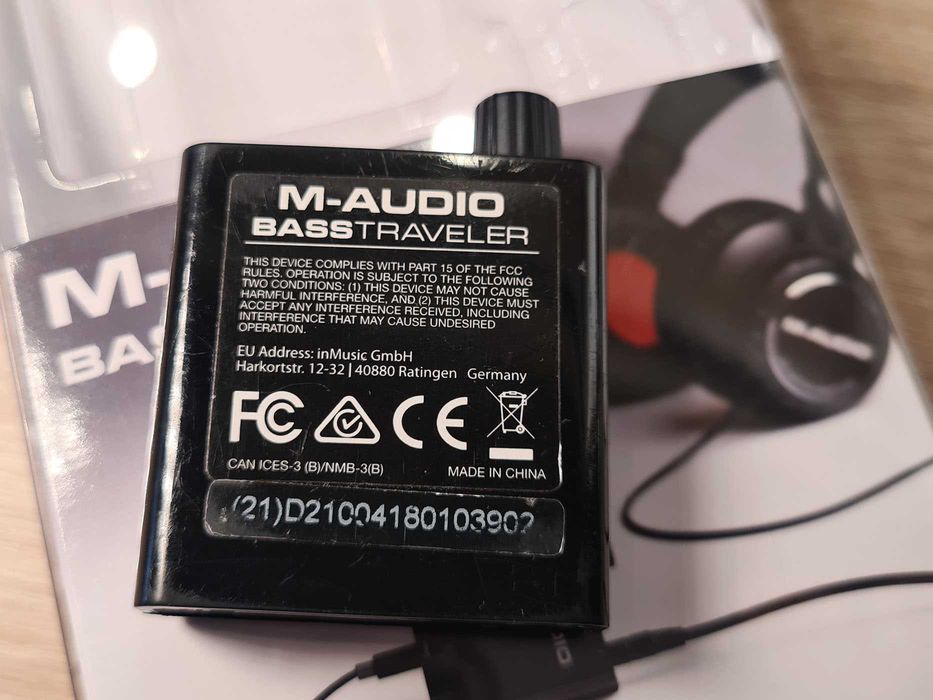 MAudio bass traveler Amplificator casti
