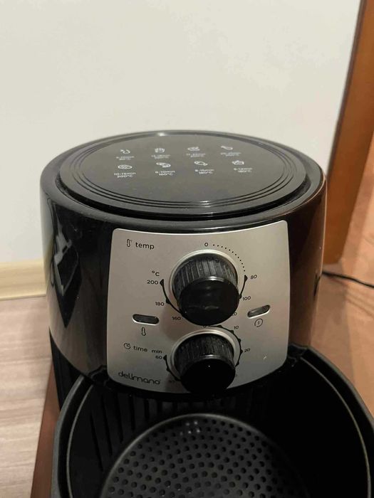 Air Friyer Delimano Pro Black
