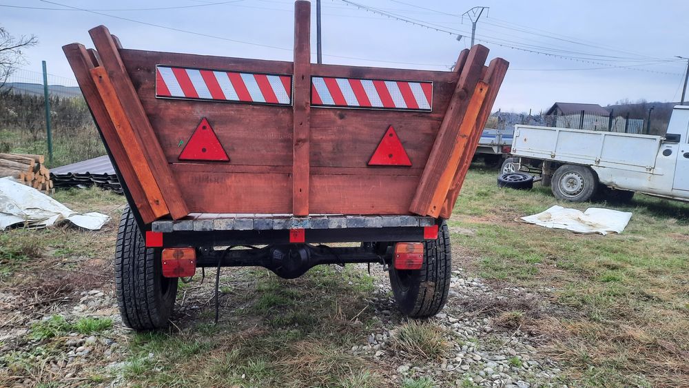 Remorca rotii pe 14 c