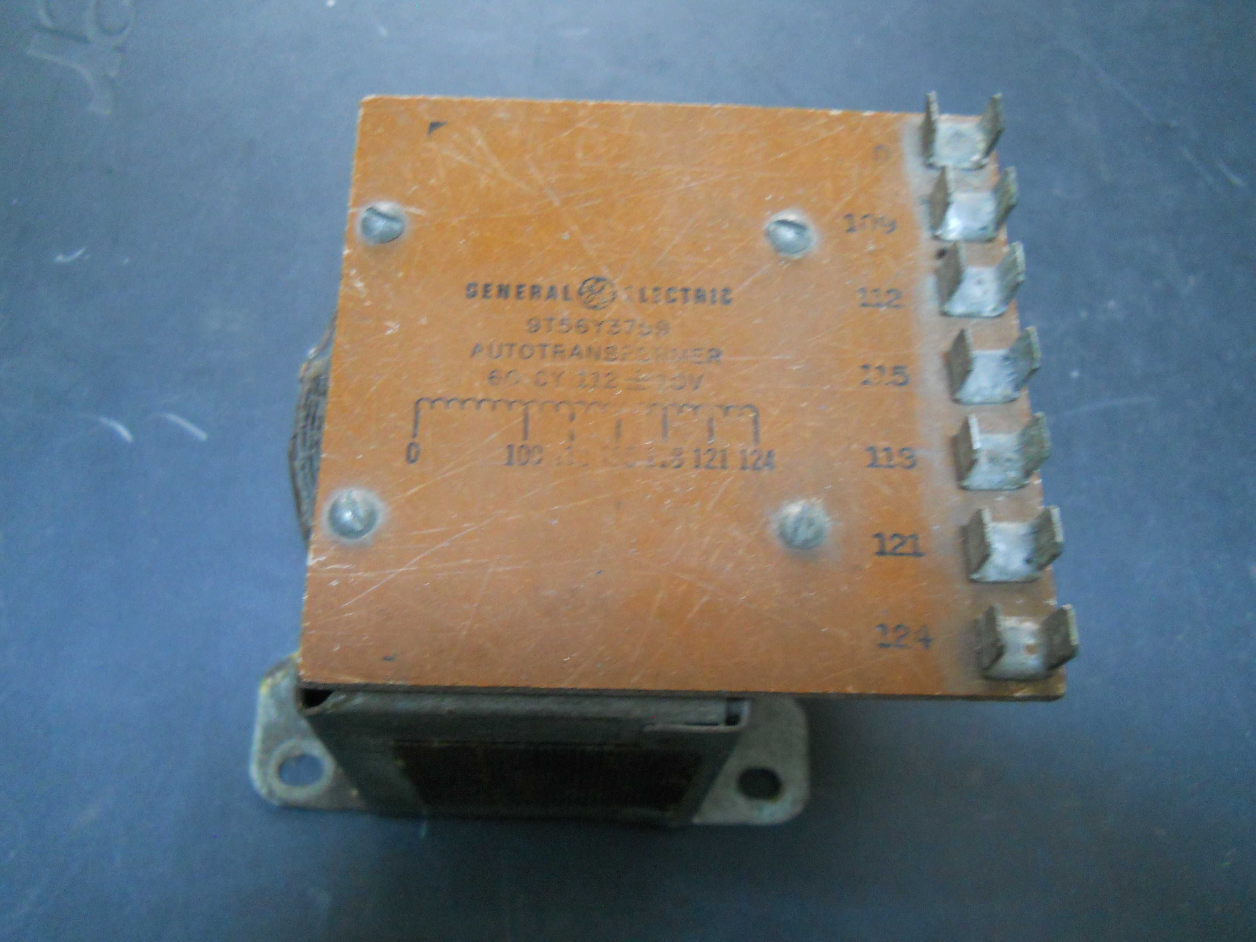 Autotransformator vintage General Electric 9T56Y3759  120 V