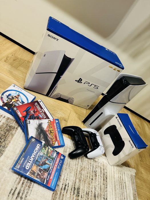 PS5 slim с дисководом