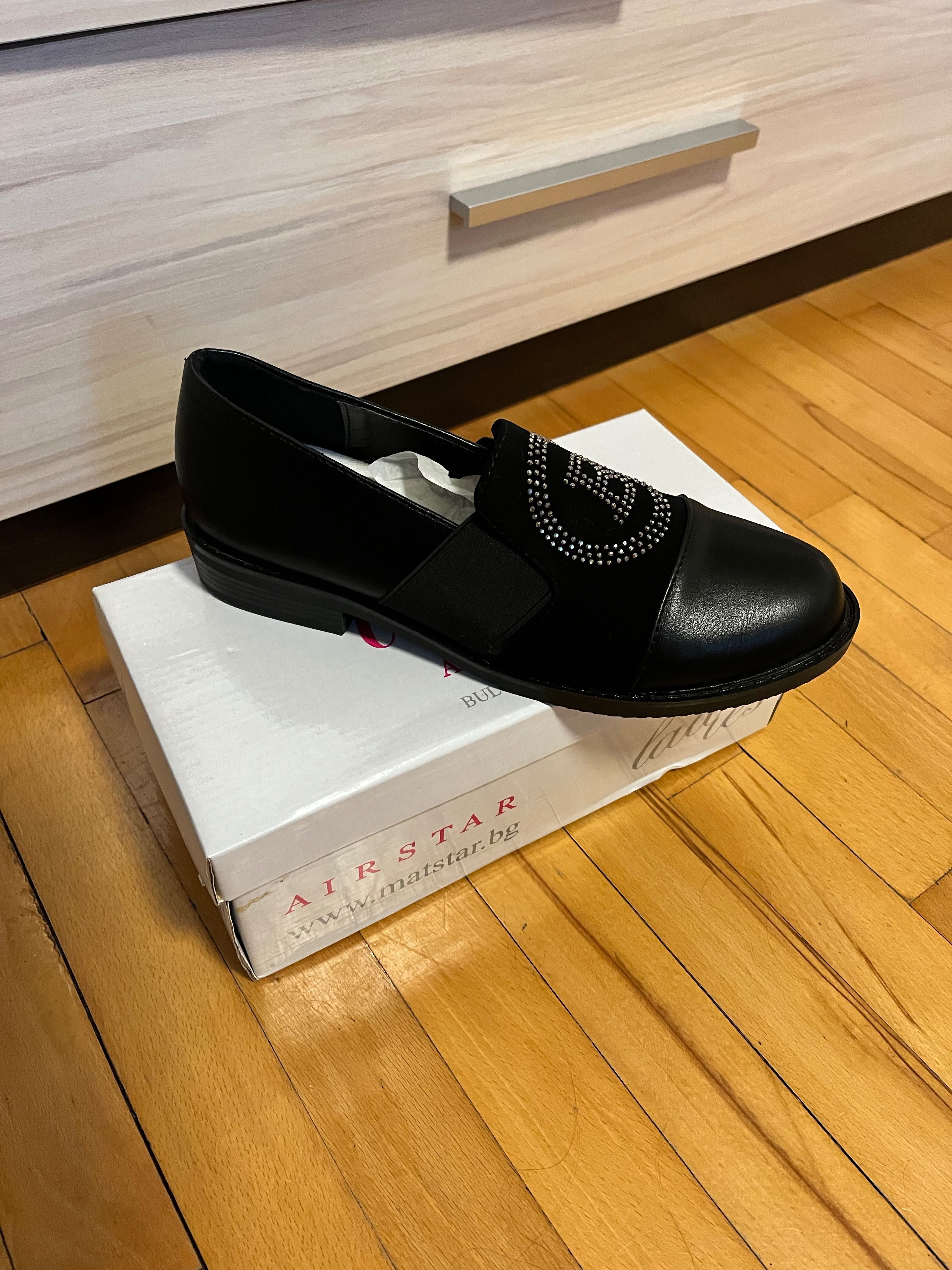 Черни обувки paolo botticelli