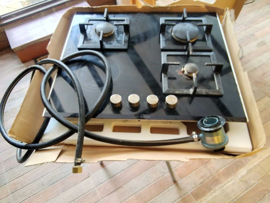 Bosch газ- електрик плот за вграждане