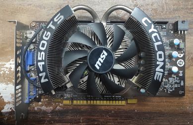 Видео карта NVIDIA GeForce GTS450 Cyclone OC 1 GB VRAM GDDR5