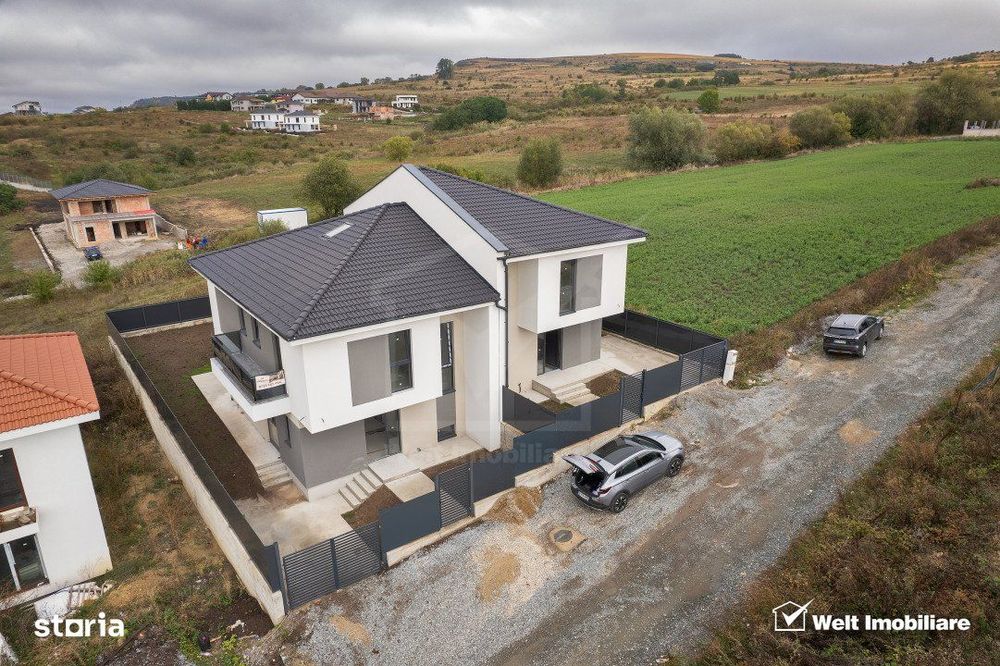 Casa noua de vanzare in Chinteni, la 10 minute de Auchan Iris