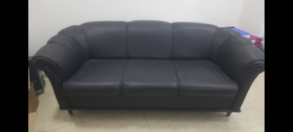 Кожаный диван престиж