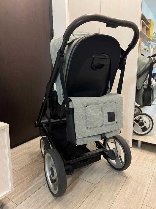 Carucior premium 3 in 1 Mutsy iGo impecabil (+cadru de rezerva)