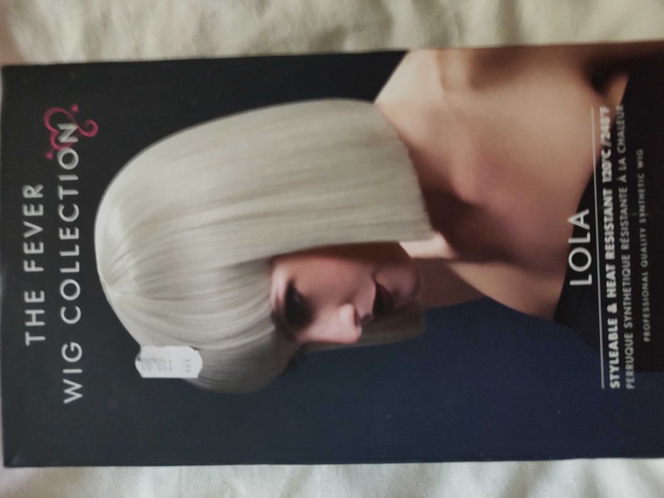 Peruca blonda bob