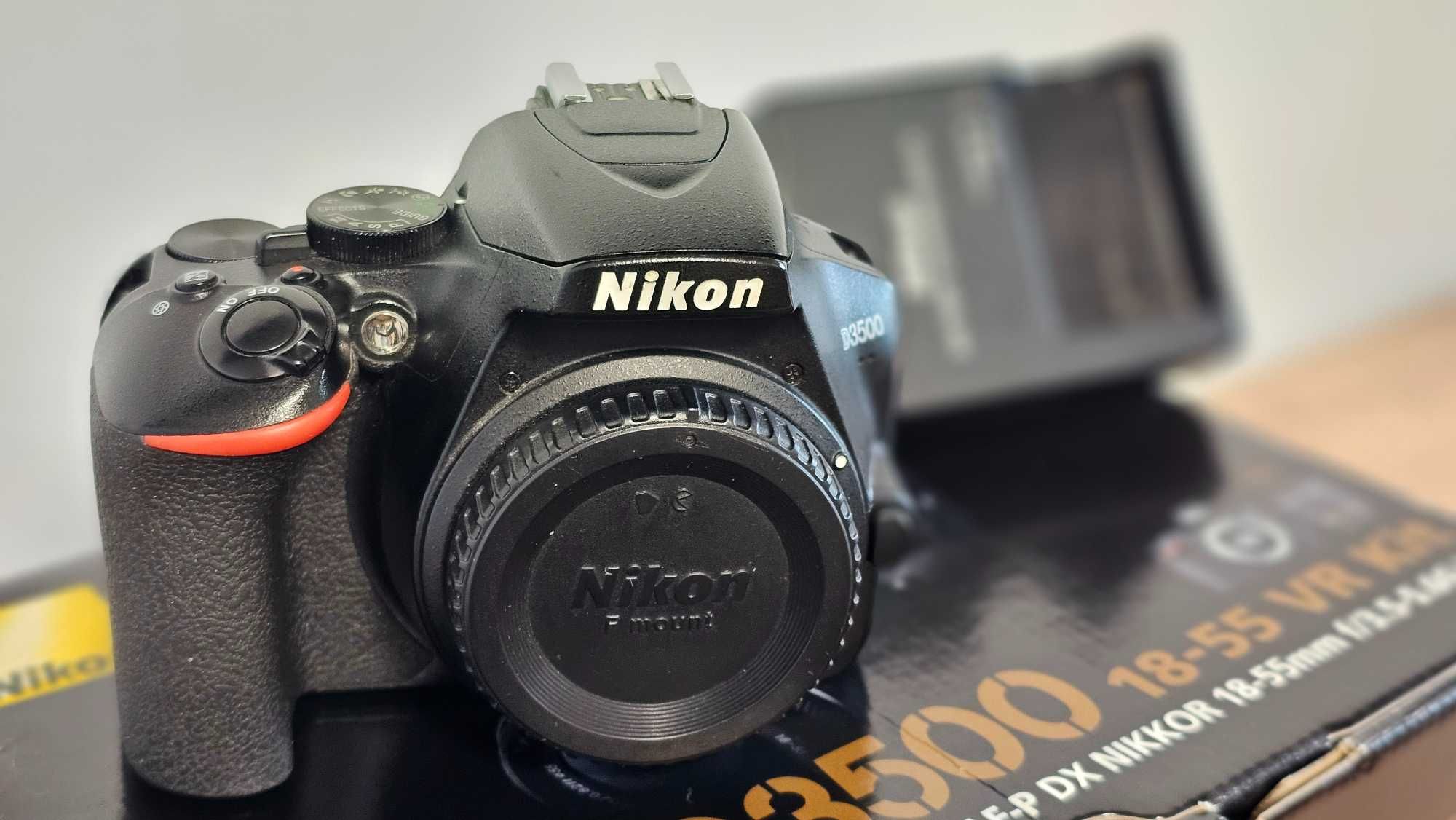 Фотоапарат DSLR Nikon D3500, 24.2MP, Черен само тяло