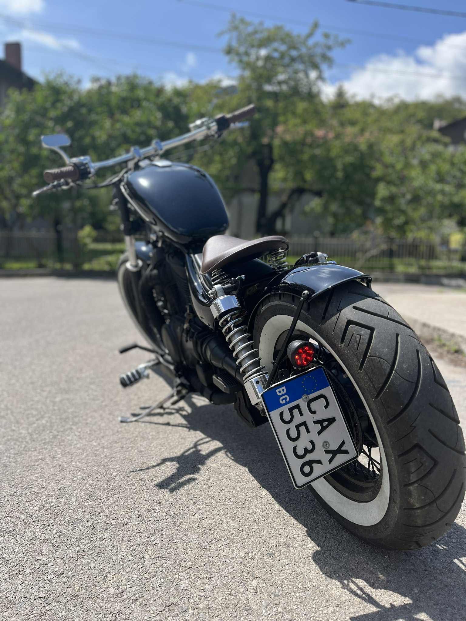 Custom мотор Suzuki Intruder 750