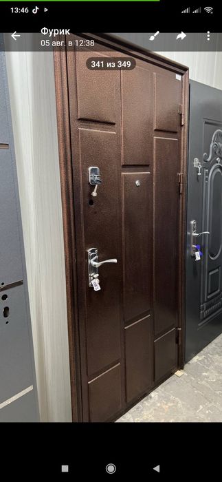 Железная дверь утеплённая