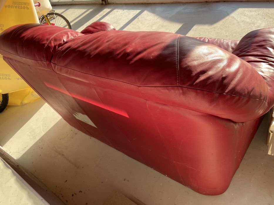 Fotoliu din piele ecologica, 2 persoane!