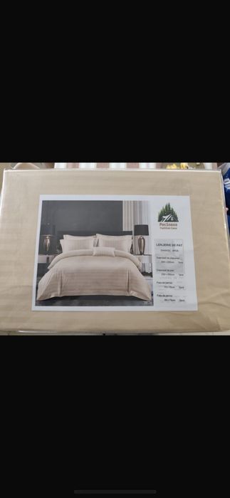 Lenjeri pat damasc dimensiune 180 *200 cm  preț 150 ron