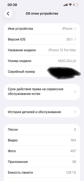 Iphone 12 pro max 128gb