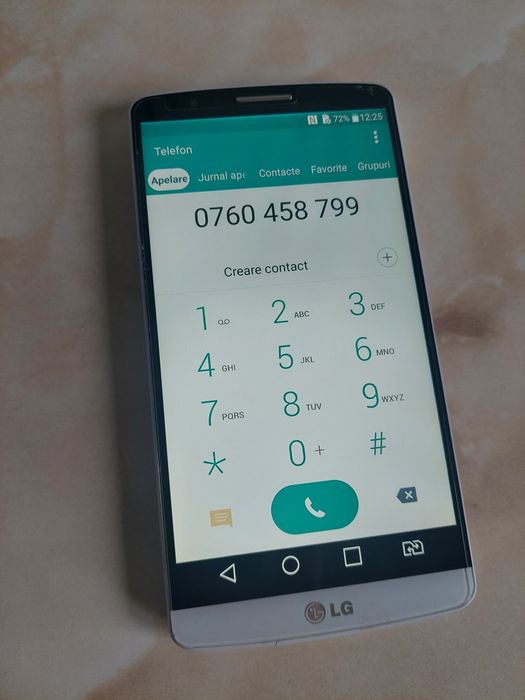 Vând LG G3 varianta pe alb NEcodat, fără probleme + țiplă //poze reale