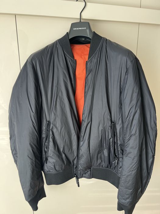 Двулицево яке бомбър Emporio Armani