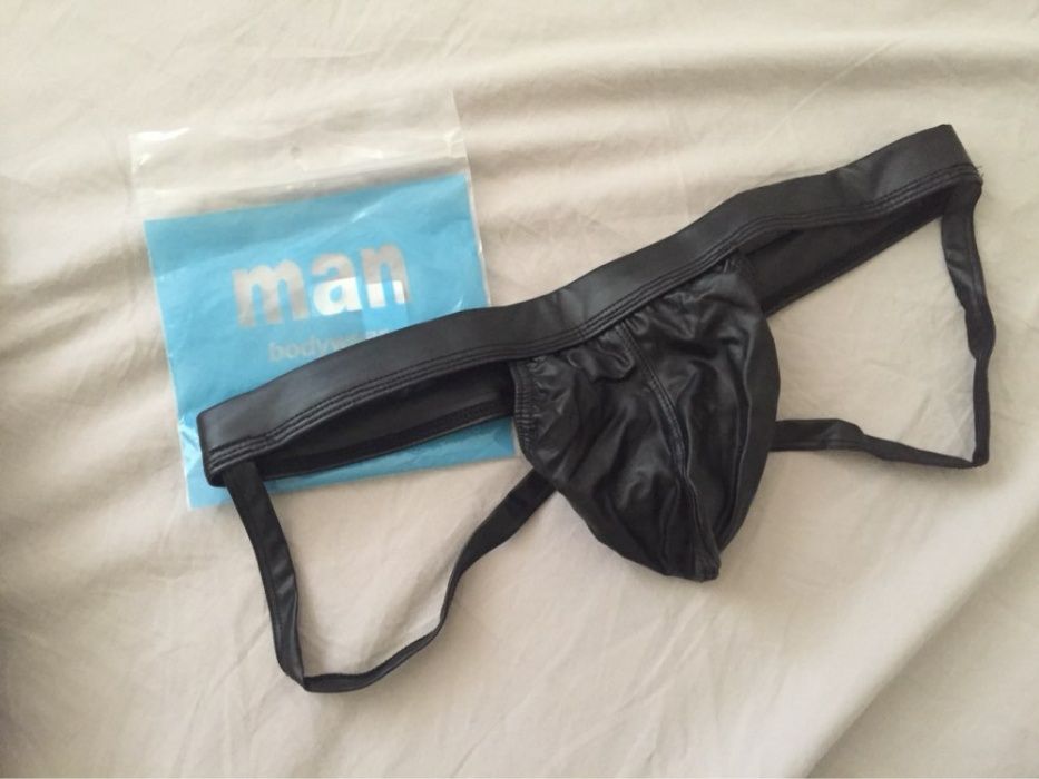 Suspensor / Jockstrap aspect PIELE elastic, div. marimi