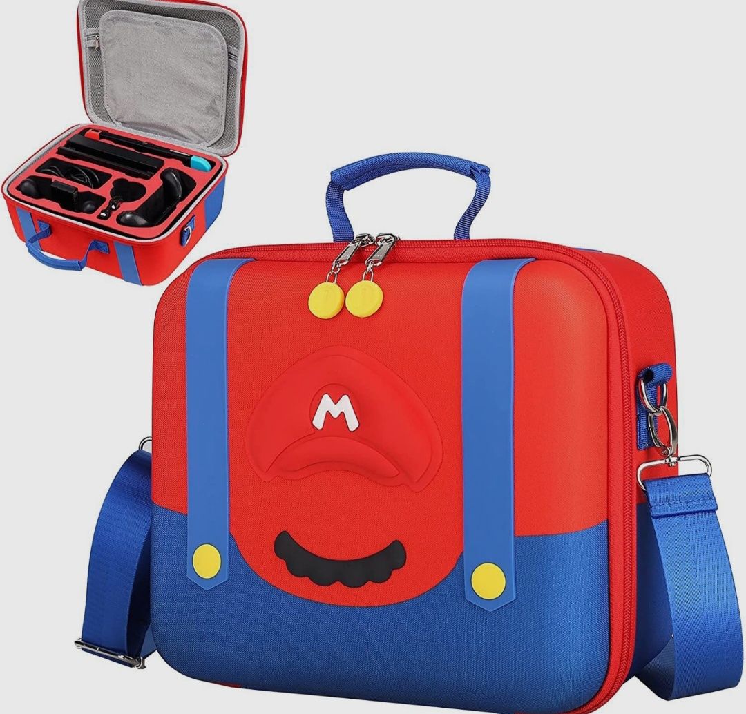 Сумка для консоли Nintendo switch - Storage Bag (Super Mario Mustache)
