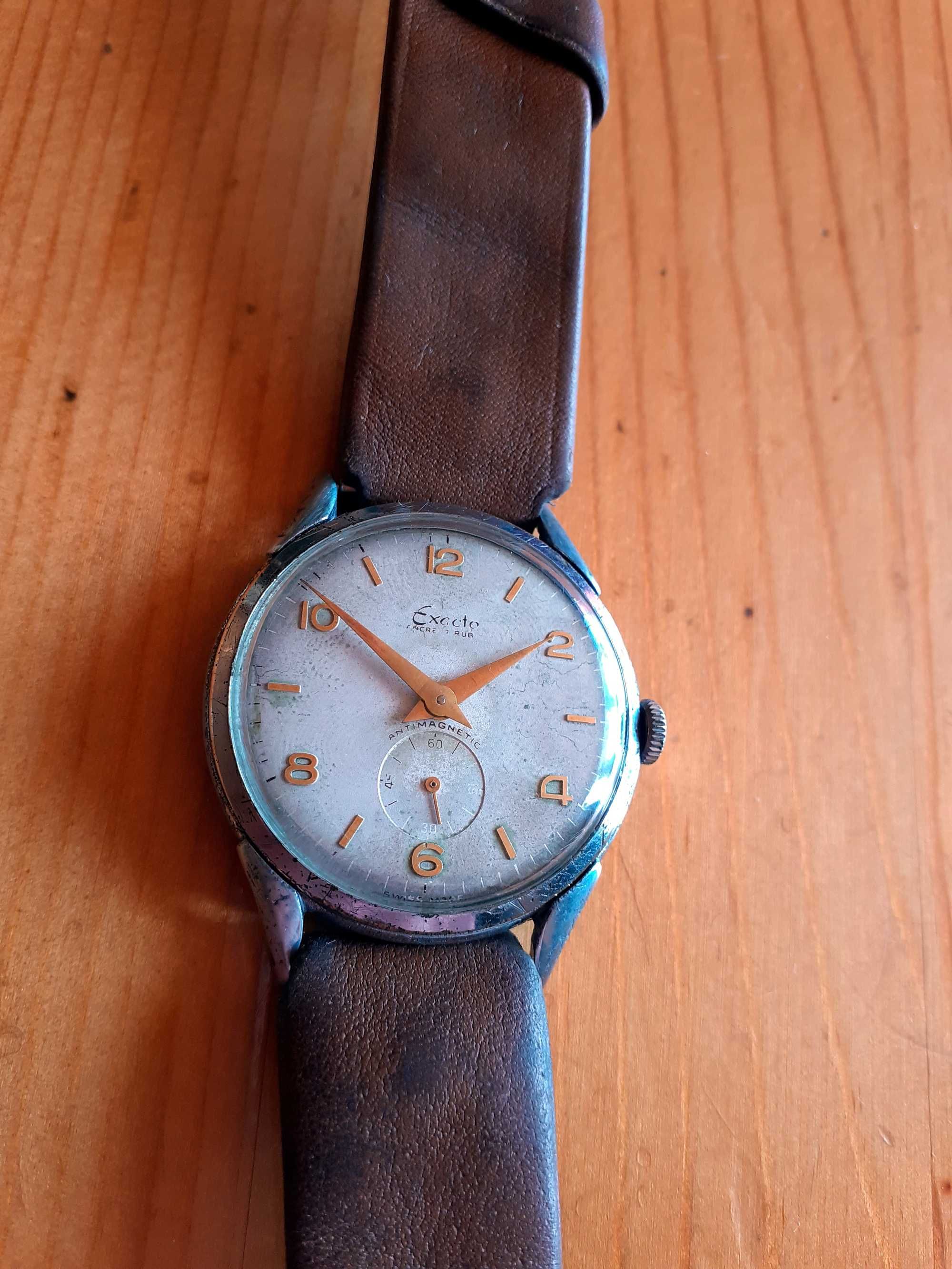 Рядък колекционерски Exacto RADO Lux Watch 17jewels SWISS-Швейцарски