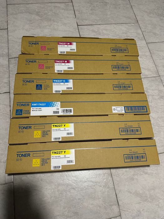 Toner color Konica Minolta c257i